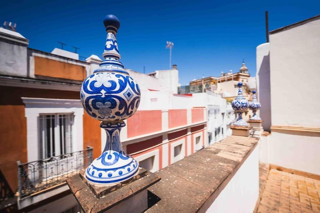 Atico Con Terraza Privada Cerca De La Catedral Leilighet Sevilla Eksteriør bilde